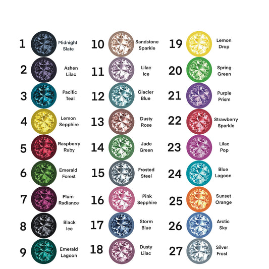 Gemstone Style Magnets