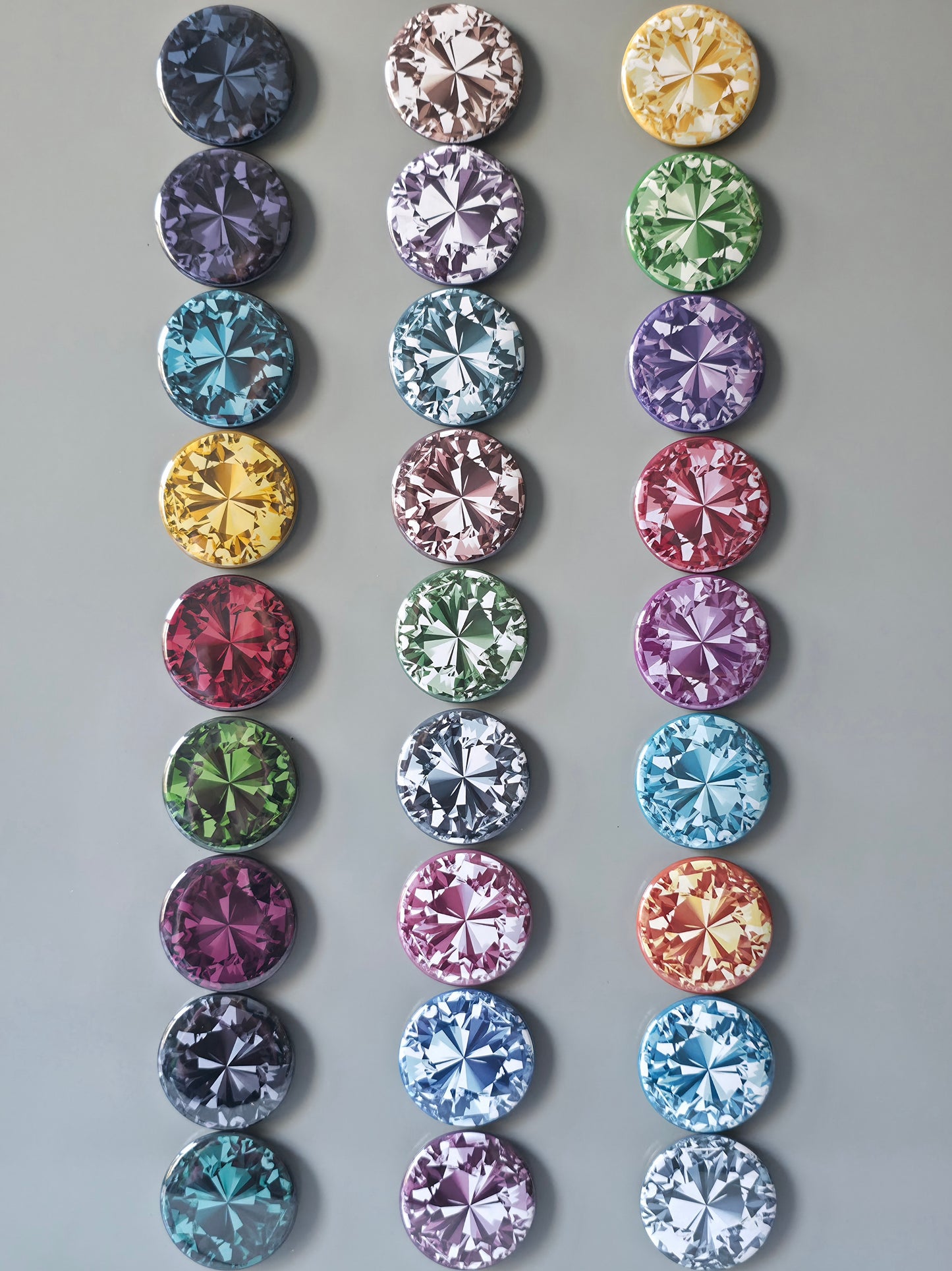 Gemstone Style Magnets