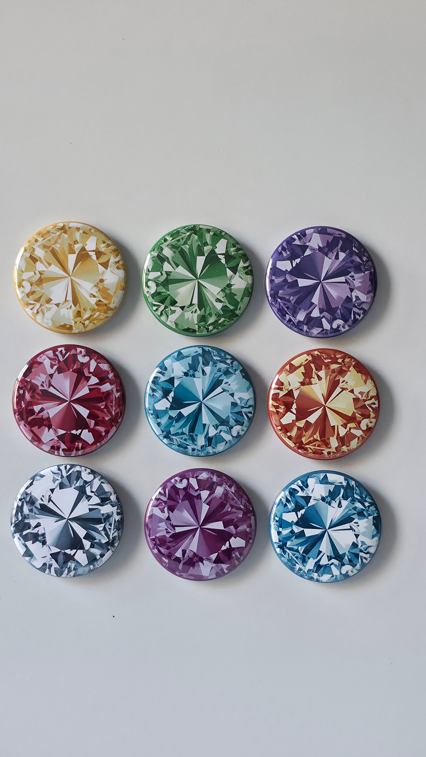 Gemstone Style Magnets