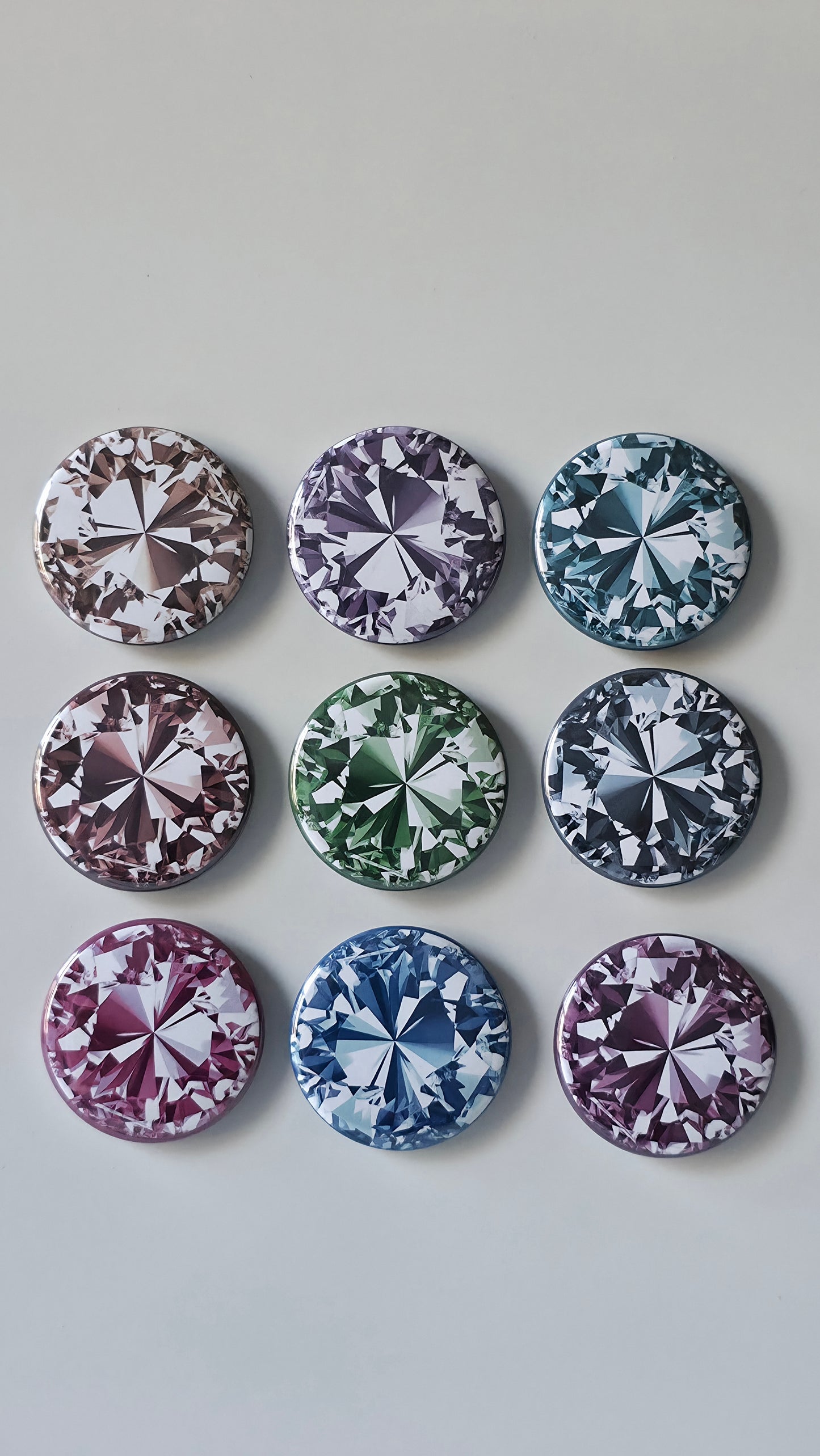 Gemstone Style Magnets
