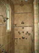 Custom steam shower installation, free estimates